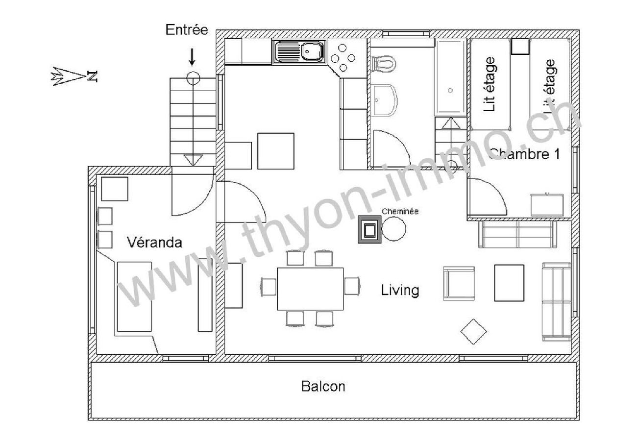 Chalet in Thyon-Les Collons - Chalet Les Rhodos