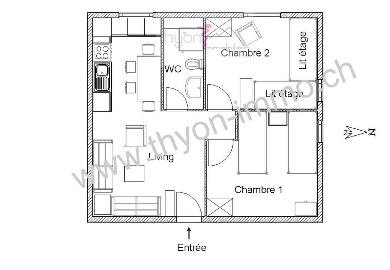 Chalet in Thyon-Les Collons - Chalet Les Rhodos